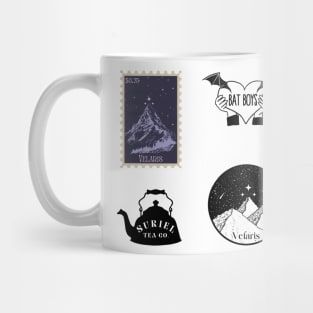 ACOTAR sticker pack Mug